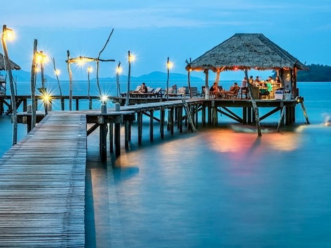 Approved private jetty option through mangroves into Phang Nga Bay